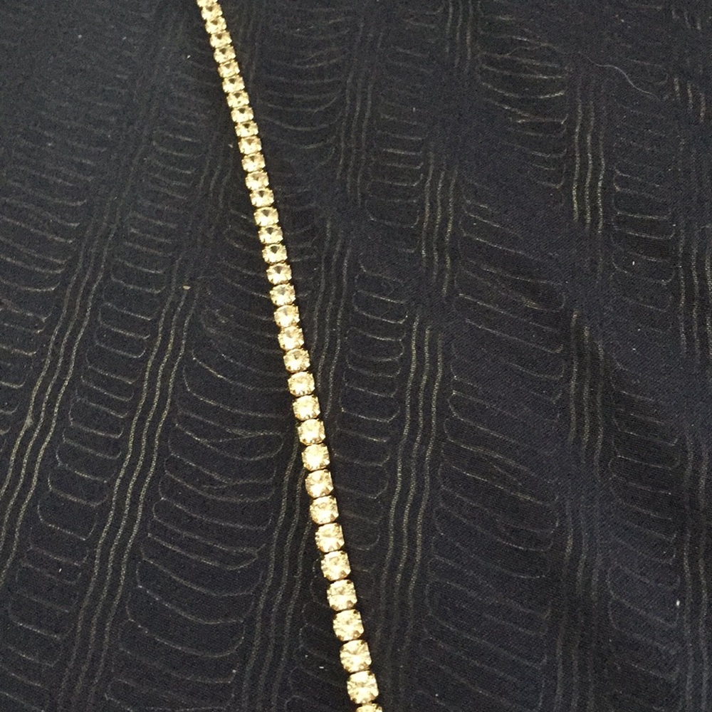 A diamond like bracelet